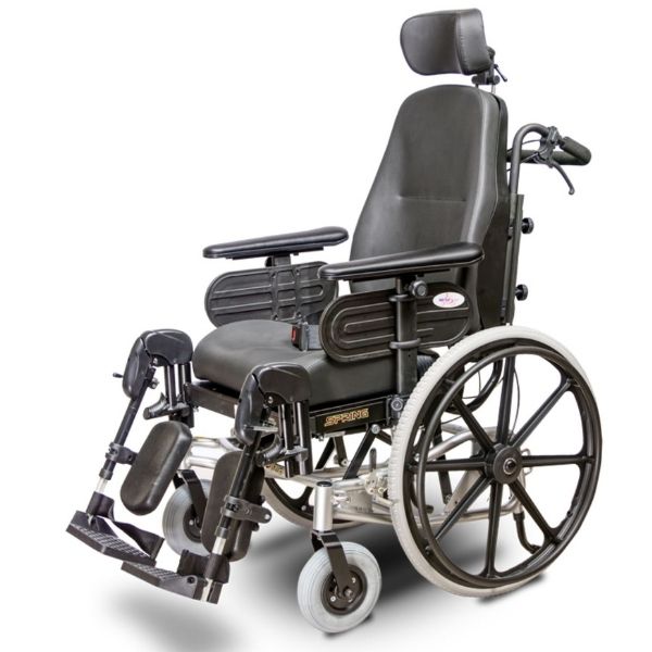 EV Rider Spring Tilt-n-Space Manual Wheelchair - HW1