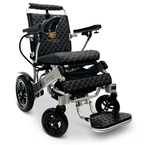 ComfyGo IQ-8000 Folding Power Wheelchair With Remote Control