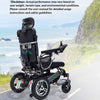 Image of Glide Care G-6R Reclining Backrest Electric Wheelchair