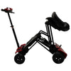 Image of ComfyGo MS-4000 Foldable Mobility Scooter Folded View