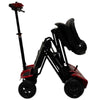 Image of ComfyGo MS-4000 Foldable Mobility Scooter Folded View 3