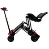 Image of ComfyGo MS-4000 Foldable Mobility Scooter Semi Folded 2