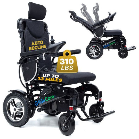 Glide Care G-6R Reclining Backrest Electric Wheelchair Specs