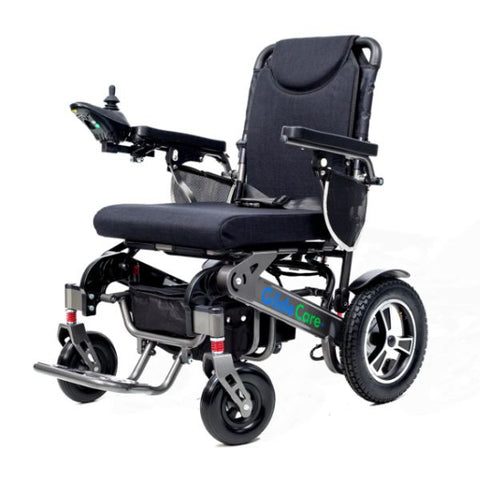 Glide Care G-6 Foldable Foldable Electric Wheelchair Silver