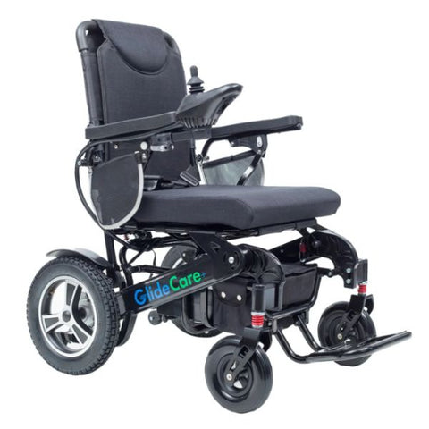 Glide Care G-6 Foldable Foldable Electric Wheelchair Black