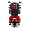 Image of Golden Technologies Companion 3-Wheel Full Size Scooter GC340 Red Front Side View