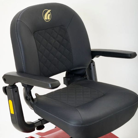 Golden Technologies Companion 3-Wheel Full Size Scooter GC340 Red Right Seat