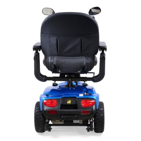 Golden Technologies Companion 3-Wheel Full Size Scooter GC340 Blue Rear Side View