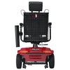 Image of Metro Mobility S500 Bariatric 4-Wheel Mobility Scooter Red Color Back View