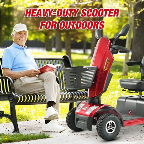 Metro Mobility S500 Bariatric 4-Wheel Mobility Scooter Feature