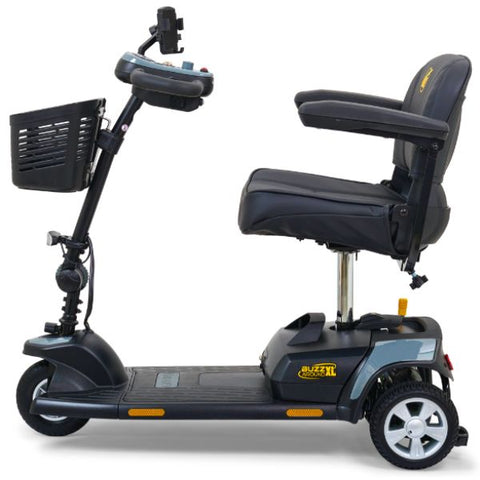 Golden Technologies Buzzaround XL 3-Wheel Mobility Scooter GB121B-STD Stone Grey Right SIde VIew