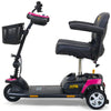 Image of Golden Technologies Buzzaround XL 3-Wheel Mobility Scooter GB121B-STD Orchid Pink Color Left Side View