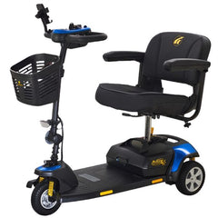 Golden Technologies Buzzaround XLS-HD 3-Wheel Travel Scooter GB121B-SHZ Blue Color