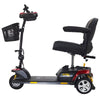 Image of Golden Technologies Buzzaround XLS-HD 3-Wheel Travel Scooter GB121B-SHZ Red Color Left Side View