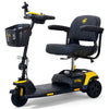 Image of Golden Technologies Buzzaround XLS-HD 3-Wheel Travel Scooter GB121B-SHZ Canary Yellow Color