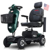 Image of Metro Mobility Max Plus 4-Wheel Mobility Scooter Emerald Color