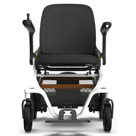Golden Ally Portable Power Wheelchair (GP303) White Color Front View
