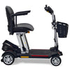 Image of Golden Technologies Buzzaround Carry On Folding Mobility Scooter GB120 Red Color Right Side View