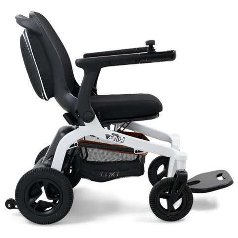 Golden Ally Portable Power Wheelchair (GP303) Right Side  View White Color