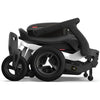 Image of Golden Ally Portable Power Wheelchair (GP303) White Color Folded Side View