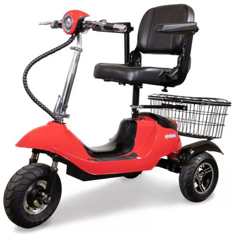 EWheels EW-20 Electric 3-Wheel Mobility Scooter  Red/Black