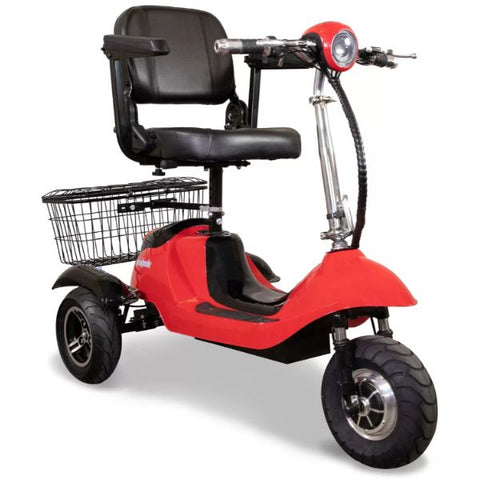 EWheels EW-20 Electric 3-Wheel Mobility Scooter  Red/Black