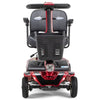 Image of EWheels EW-M41 4-Wheel Travel Scooter Red Color Front View