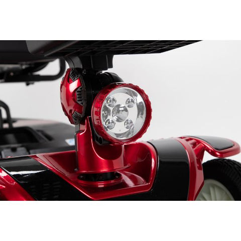 EWheels EW-M41 4-Wheel Travel Scooter Red Color Front Light