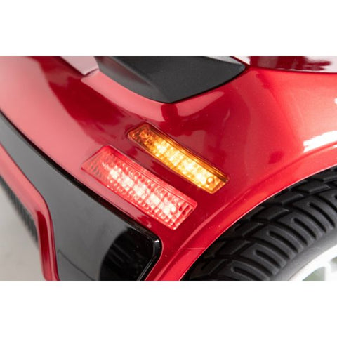 EWheels EW-M41 4-Wheel Travel Scooter Red Color Lights at the rear part 