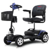 Image of Metro Mobility Max Sport Portable 4-Wheel Mobility Scooter Blue Color 