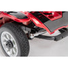 Image of EWheels EW-M41 4-Wheel Travel Scooter Red Color Front Tires