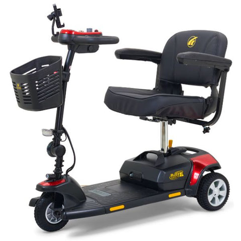 Golden Technologies Buzzaround XL 3-Wheel Mobility Scooter GB121B-STD Red Color 