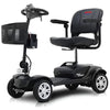 Image of Metro Mobility Max Sport Portable 4-Wheel Mobility Scooter Metallic Grey