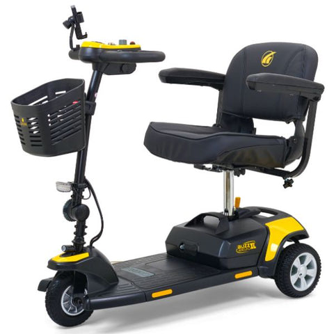 Golden Technologies Buzzaround XL 3-Wheel Mobility Scooter GB121B-STD Canary Yellow Color