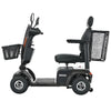 Image of Metro Mobility S500 Bariatric 4-Wheel Mobility Scooter Black Color Left Side  View