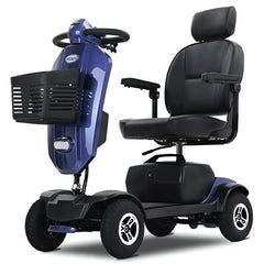 Metro Mobility Max Plus 4-Wheel Mobility Scooter Blue Color