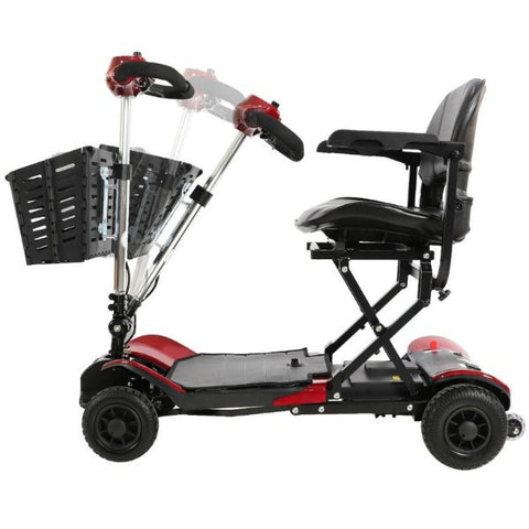 Optimus Automatic Folding Travel Electric Scooter Adjustable Tiller