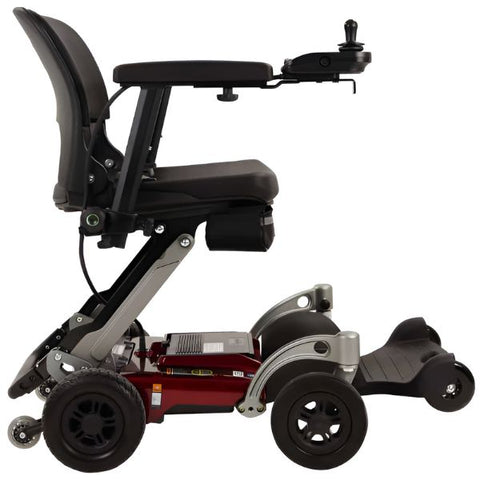 FreeRider Luggie Chair Foldable Power Chair Right Side View\