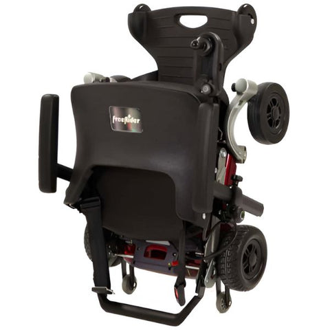 FreeRider Luggie Chair Foldable Power Chair Folded View