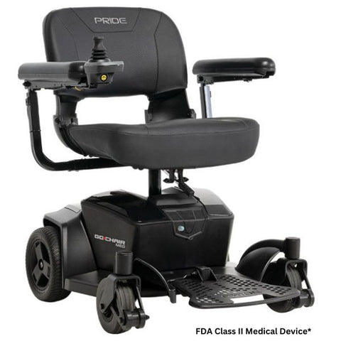 Pride Mobility Go-Chair MED Portable Power Chair