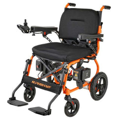 SuperHandy GoRide 2 Portable Electric Wheelchair Left Upside View