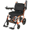 Image of SuperHandy GoRide 2 Portable Electric Wheelchair with Left Armrest lifted