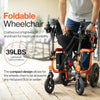 Image of SuperHandy GoRide Folding Electric Wheelchair Lightweight Design