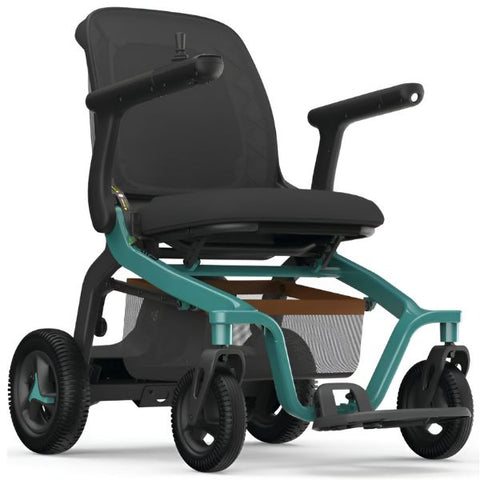 Golden Ally Folding Power Wheelchair (GP303) Teal Color