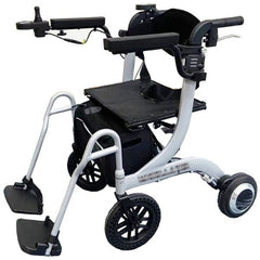 Wheellator Hybrid Folding Electric Wheelchair Silverado Silver