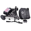 Image of Reyhee Triad (R300) 3-Wheel Portable Mobility Scooter Disassembled View