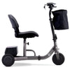 Image of Reyhee Triad (R300) 3-Wheel Portable Mobility Scooter Gunmetal Color Right Side View