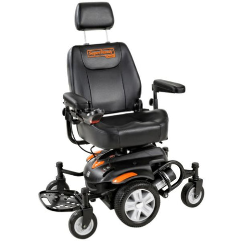 SuperHandy GoRide CRX Mid-Wheel Power Wheelchair