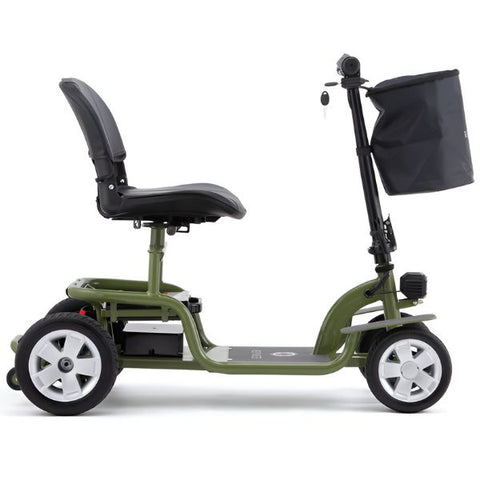 Reyhee EXO 4-Wheel Folding Mobility Scooter Sage Green Right Side View