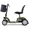 Image of Reyhee EXO 4-Wheel Folding Mobility Scooter Sage Green Left Side View